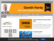 Tablet Screenshot of garethhardy.org